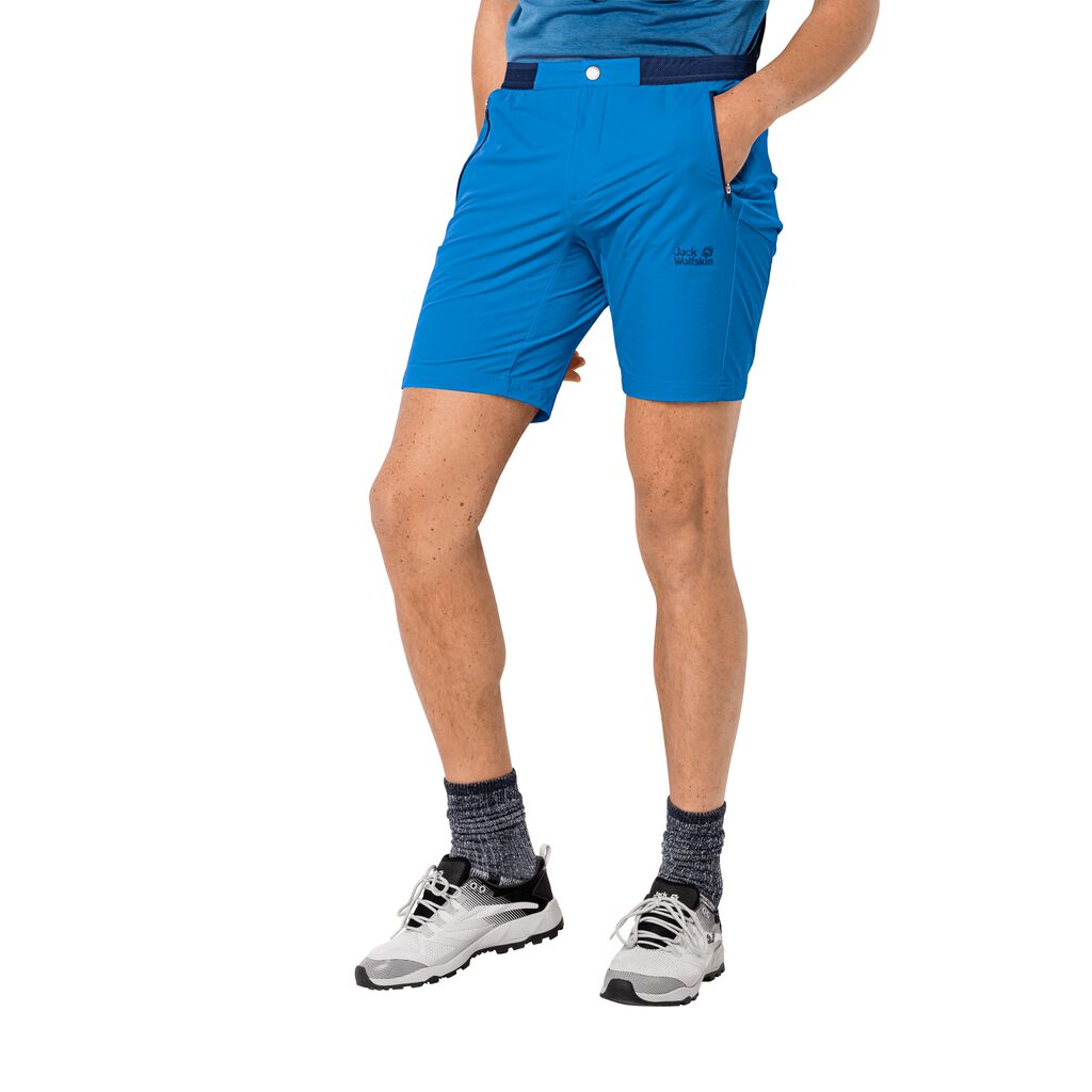 Jack Wolfskin TRAIL Pantalons Homme Bleu - YRAMWTO-47